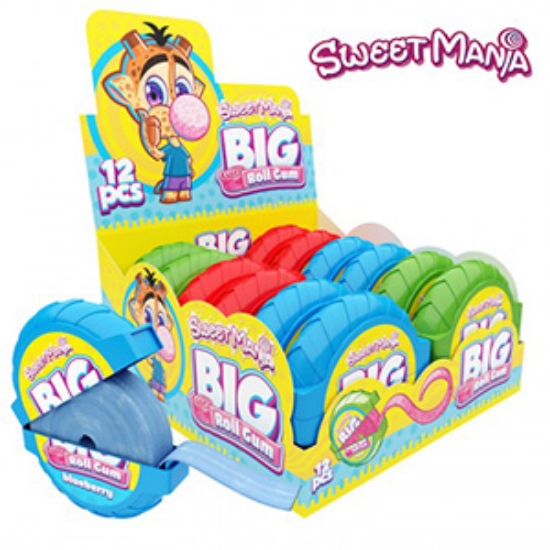 Picture of Big Roll Gum Sweetmania x12